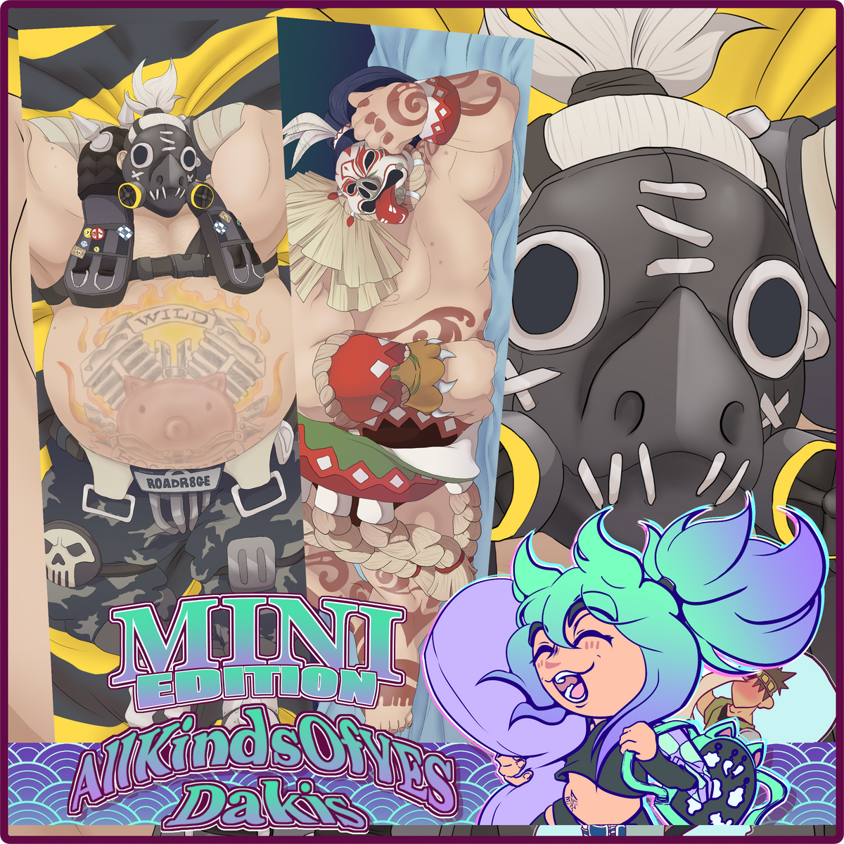 Junkrat body pillow hot sale