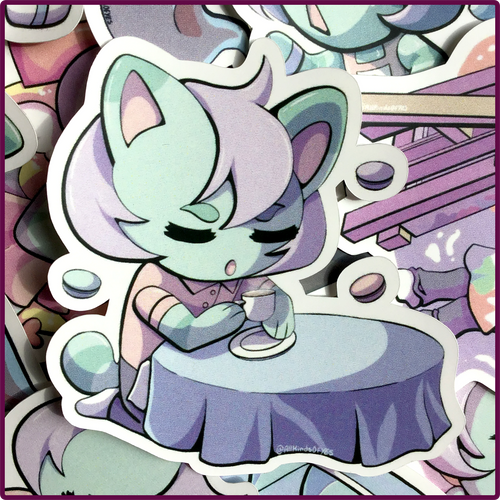 Original Character【Mint Teatime】Sticker
