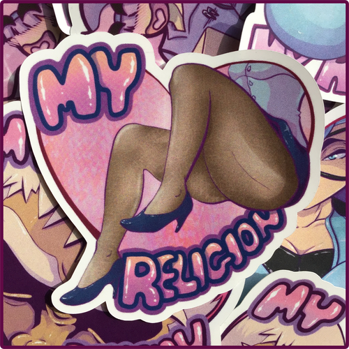 Original Character/My Religion【Tights】Sticker