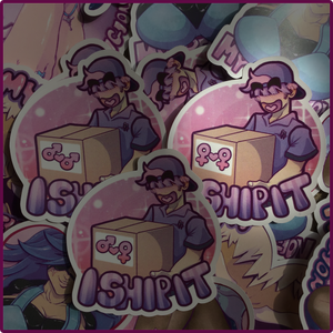 Original Character【I Ship It FF⚢】Sticker
