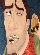 Load image into Gallery viewer, Spiderman Into the Spiderverse【Peter B. Parker】Double Sided Pillowcase